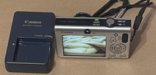 CANON POWERSHOT SD1100 IS 8.0MP ELPH DIGITAL CAMERA W/BATTERY CHARGER & 2GB SD