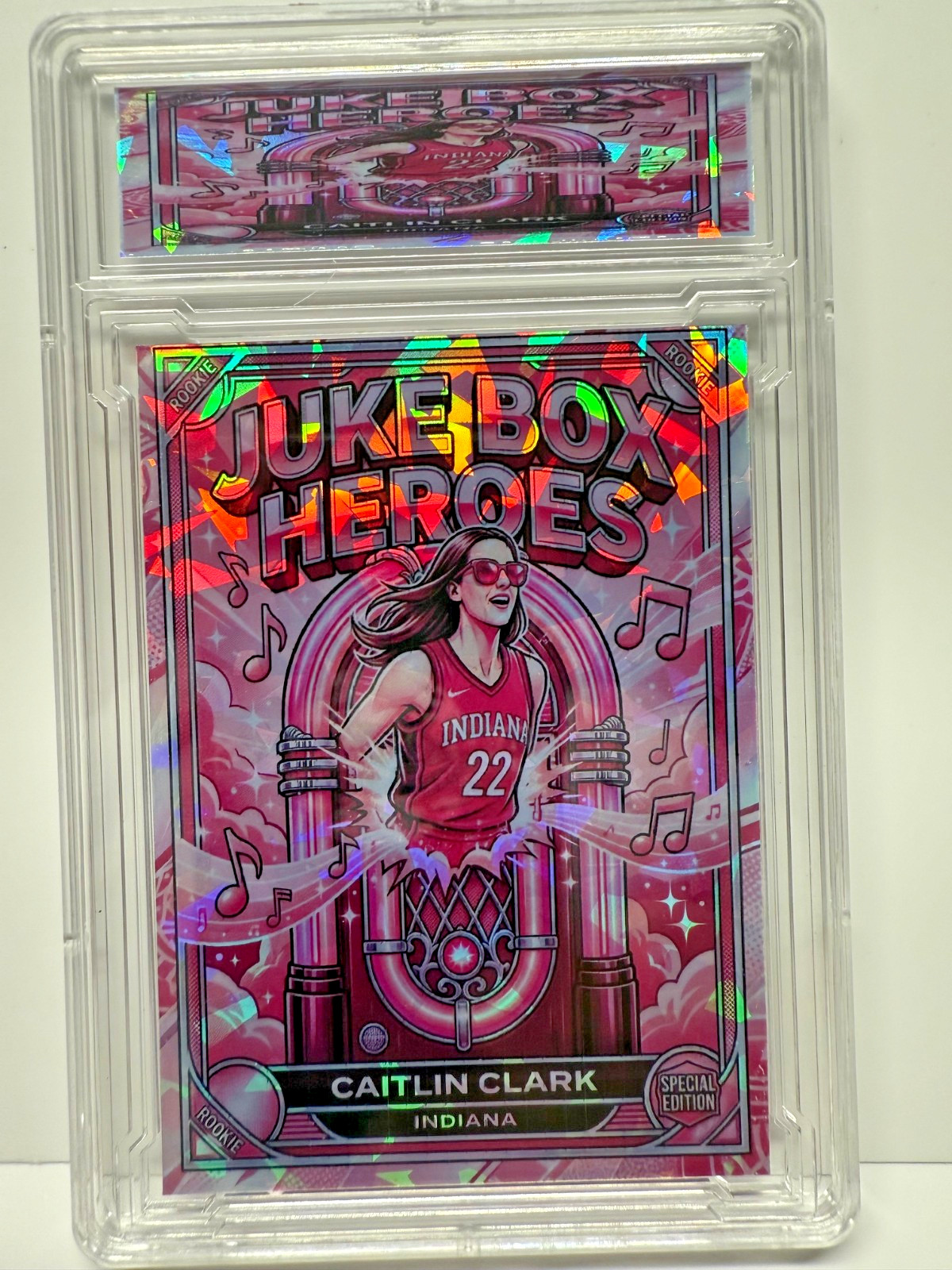 2026 Graded SP/500 Indiana Caitlin Clark  Ice Refractor  cuz rc