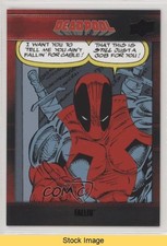 2019 Upper Deck Marvel Black Deadpool I want you to tell me ain't… #93 READ 6o2