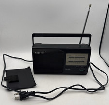 Vintage Sony FM/AM 2 Band Small Radio Model ICF-24