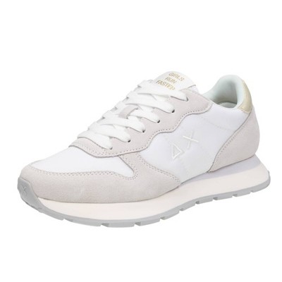 Sun 68 Ally Gold Silver Weiß - Größe 40 [25,4 cm] Damenschuhe Sneaker