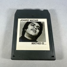 Johnny Mathis Mathis Is 8 Track Tape Columbia PreOwned