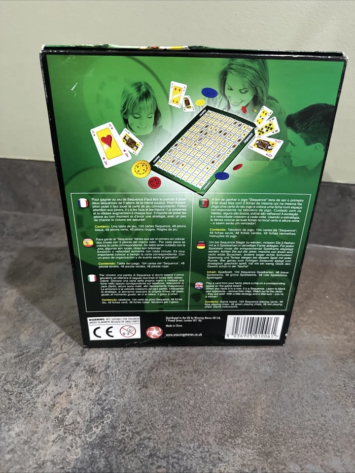 Sequence Nordic Games Fully Complete Boxed with Instructions & Board - Image 2 of 4