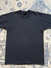 VTG Screen Stars Best Blank Single Stitch Black T-shirt Large