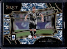 2023-24 Select Serie A Manuel Locatelli Winter Camo Prizm Field Level #/30