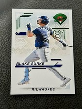 2025 Panini Prospect Edition - Blake Burke #184 Green (RC) Milwaukee Brewers