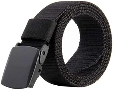 Jasgood Nylon Canvas Breathable Military Tactical Men Waist Belt With 