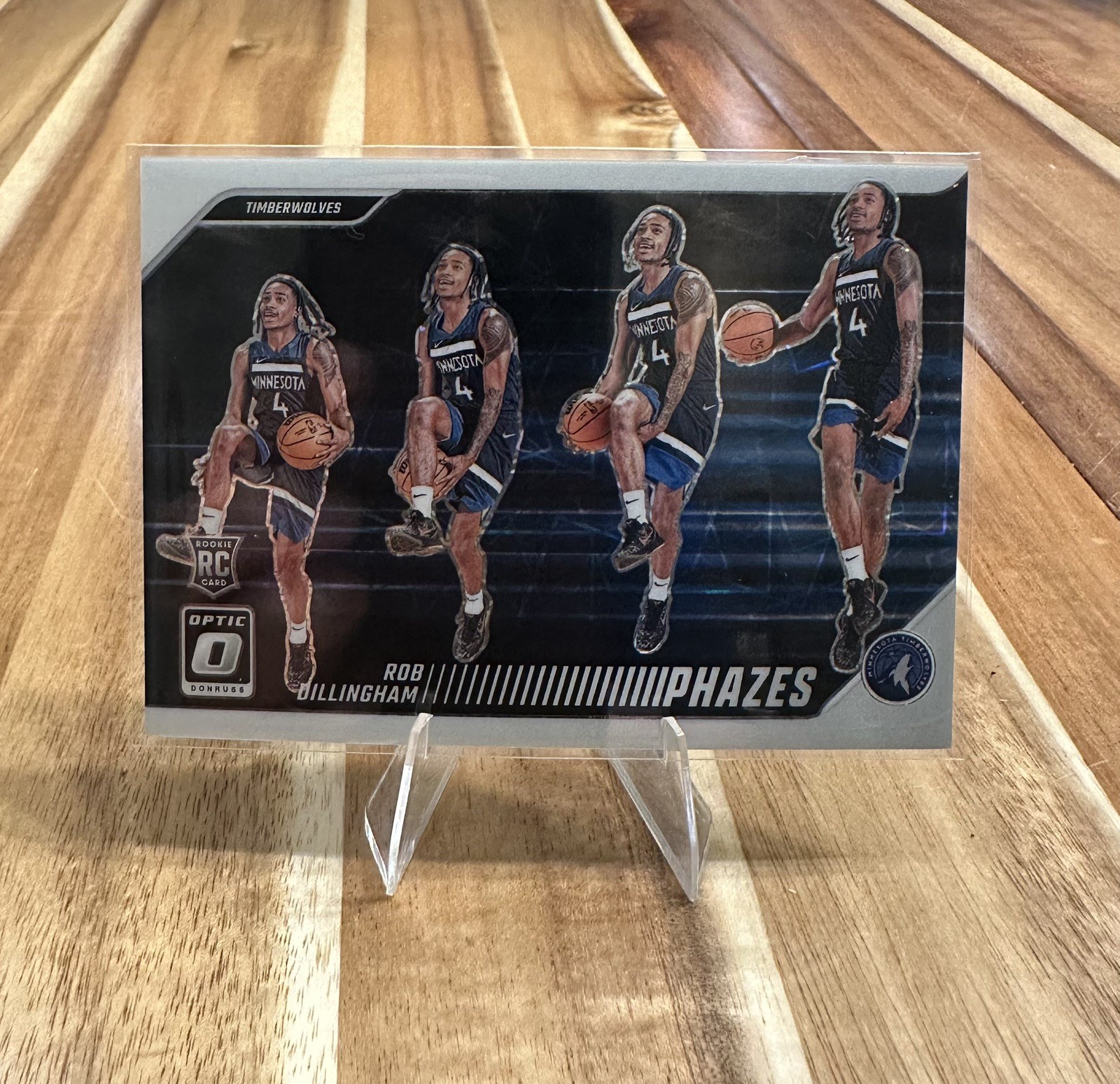 2024-25 Optic Rob Dillingham Phazes Prizm Rookie #26 SSP Case Hit!- TIMBERWOLVES