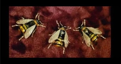 Bumblebee Bee Insect Bug Enamel Brooch Pin Lapel Lot Enamel Jewelry CA USA 