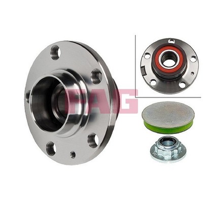 Radlagersatz hinten für Seat Cordoba 6L2 Ibiza 3 6L1 4 6J1 6J5 6J8 | 24397069