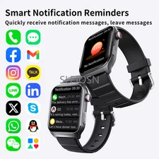 Elderly Health Smart Watch Fall Detection Blood pressure sports SOS, HRV report