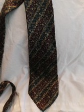 Burberrys London floral colorful silk tie DAMAGED