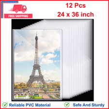 12 Pcs Poster Protector Sleeves 24 x 36 Inch,...