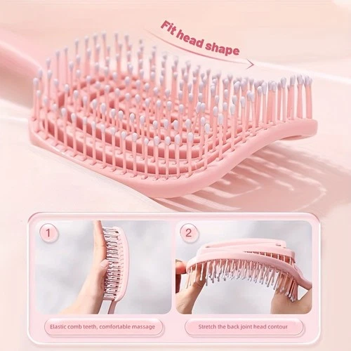 Volumizing Detangling Hair Brush Scalp Massage Comb for Women Men Hair Styling - Picture 6 of 19