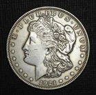 1921-P Morgan Silver Dollar Philadelphia Mint 90% Silver Circulated