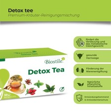 Biostile Detox Tea – Miscela Di Erbe Con 11 Ingredienti Di Alta Qualità Per La Disintossicazione Del Corpo - 2