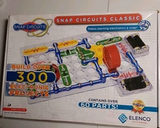 Snap Circuits Classic Over 300 Electronic Projects SC-300 Elenco Complete Play