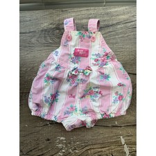 Vintage Oshkosh B'gosh Floral bubble romper size 3-6 months