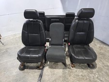 2012-2013 Gm Sierrasilverado 1500 Black Leather Complete Seat Set Wopt Az3 2012-2013 Gm Sierrasilverado 1500 Black Leather Complete Seat Set Wopt Az3