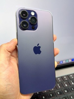 Apple iPhone 14 Pro Max Factory Unlocked Deep Purple 128GB #23429