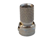 10 X F CONNECTOR SCREW ON PLUG SATELLITE SKY VIRGIN  RG6 WF100 CT100 CABLE BUYME