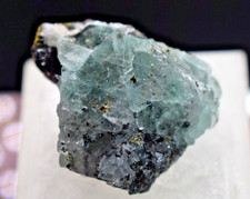 (1992) Green FLUORITE, Sphalerit from Cavnic, MARAMURES, Romania 15,2gr