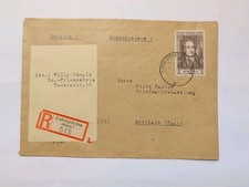 Franz&ouml;sische Zone Allgemeine Ausgabe Nr. 11 EF Einschreiben Ludwigshafen