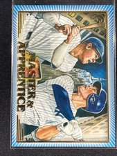 2019 Topps Gallery Master and Apprentice Aaron Judge, Babe Ruth #MA-RJ Blue /99