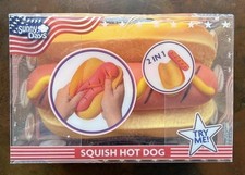 Squishy Hot Dog Squeezy Fidget Toy Sunny Days...