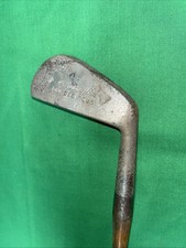 RARE Hickory Golf AG SPALDING BRO DUNDEE IRON Wood Shaft Club H225