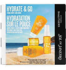 Sol de Janeiro Hydrate  Go 4 Pc Set: Body Wash, Lotion, Mist  Oil