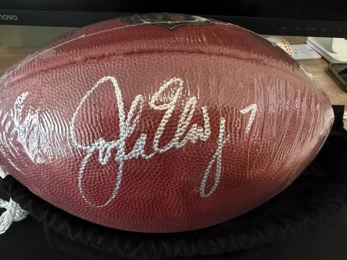 John Elway Signed “The Duke” NFL Official Football Fanatics Authenticated COA