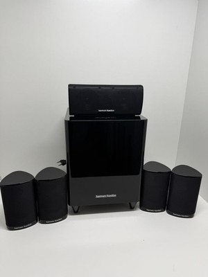Harman/Kardon HKTS7BQ   5.1 Lautsprecher Set + HKTS210SUB/230  Aktiv Subwoofer