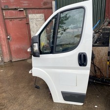 PEUGEOT BOXER RELAY DUCATO 2007-2024 FRONT LEFT PASSENGER DOOR BARE IN WHITE