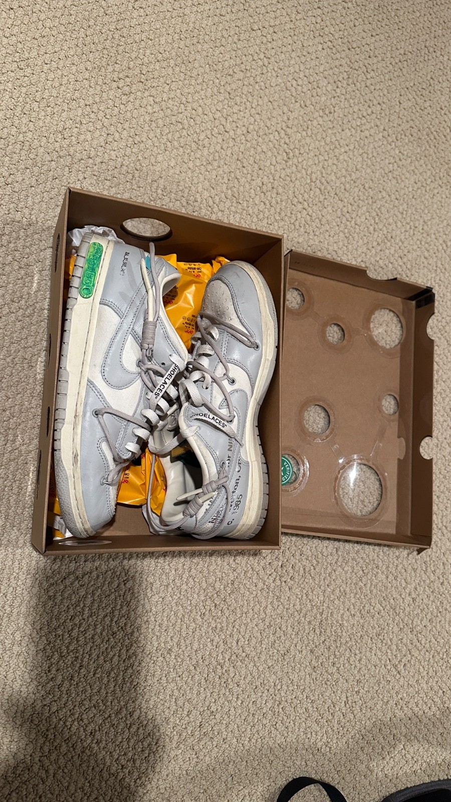 Size 10.5 - Off-White x Nike Dunk Low Lot 42 of 50