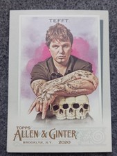 2020 TOPPS  ALLEN AND GINTER  BASEBALL  STEVEN TEFFT#274(TATTOO ARTIST)