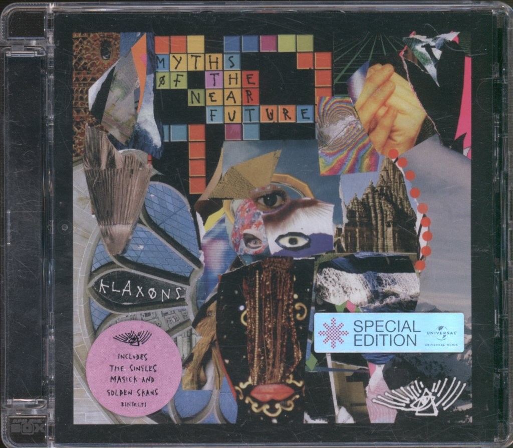 Klaxons Myths of the Near Future CD Europe Polydor 2007 special edition in super