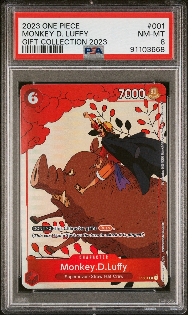Monkey.D.Luffy (Gift Collection 2023) P-001 One Piece Promotion