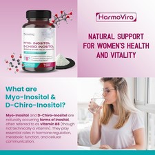 Myo-Inositol  D-Chiro Inositol Supplement   12-in-1 Formula with Berberine, ...
