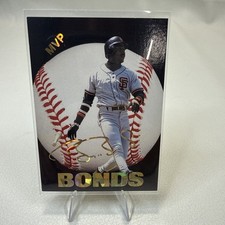 Barry Bonds San Francisco Giants Gold Foil Sports Stars USA Oddball Border Style