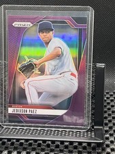 Jedixson Paez  2025 Prizm - Purple Prizm #106/149 - #269 Red Sox