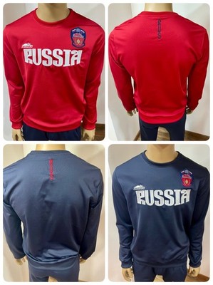 FORWARD ''RUSSIA''  Sweatshirt Long-sleeve Rot & Blau