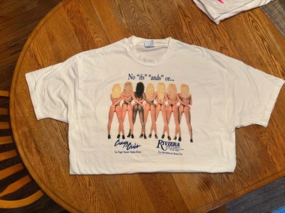 Authentic Riviera Crazy Girls T-Shirt White XXL / 2XL