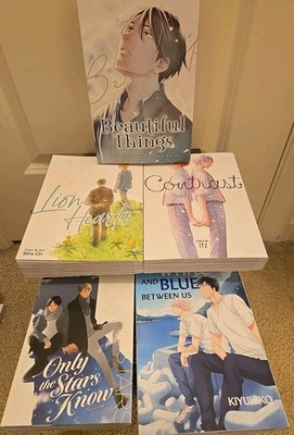 Lot Of 5 BL Yaoi English Manga -Seven Seas & Kodansha Comics - Ages 13-18+