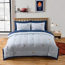 Basketball Comforter Set Full Size Bed in a Bag with Sheets, Pillowcases ...