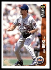 Bobby Jones 1996 Collector's Choice #222 Mets MLB READ FREE SHIP AutographDen