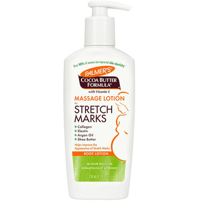 Cocoa Butter Formula Massage Lotion for Stretch Marks, Pregnancy Skin Care, Bell