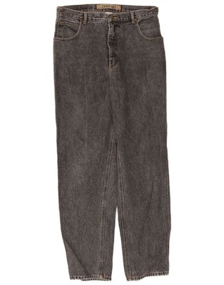 John F Gee Herren Tapered Jeans IT 52 XL W34 L33 Grau Baumwolle AH06