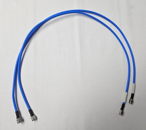 Lot of 2 Mini-Circuits  FL141-24SW+ SMA Male - SMA Male RF Coax Jumper Cable