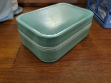 Travel Jewelry Case with Rechargeable Lighted Mirror
